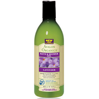 Avalon Organics Lavender Bath and Shower Gel, 355ml