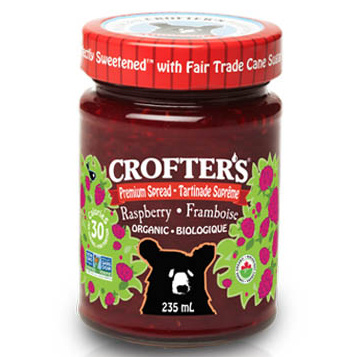 Crofter's Organic Premium Raspberry Spread, 383ml