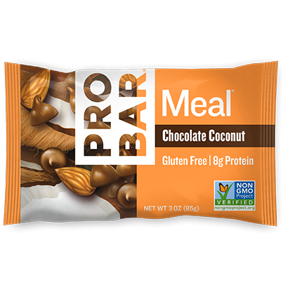 ProBar Chocolate Coconut, Twelve 85g Bars