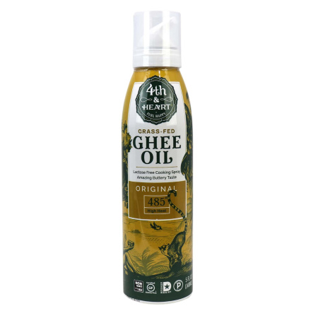 Fourth & Heart Ghee Cooking Oil Spray, Original High Heat, 148ml