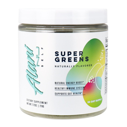 Front of Alani Nu Super Greens Powder, 30 Servings