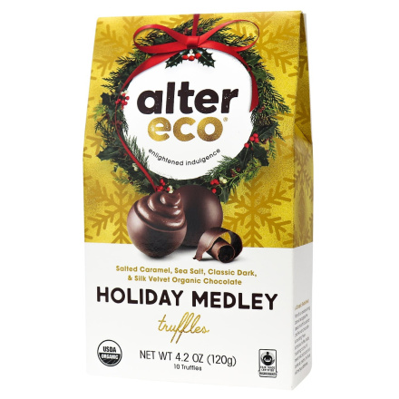 Alter Eco Holiday Medley Truffles, 120g