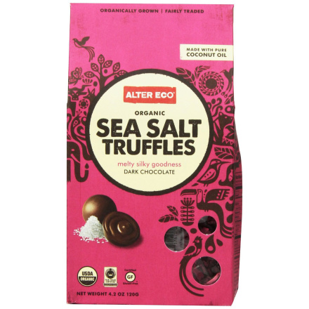 Alter Eco Organic Sea Salt Truffles, 120g