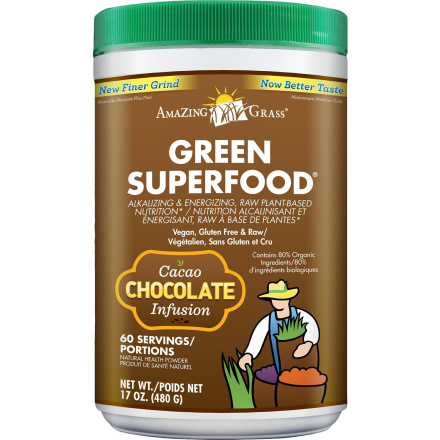 Amazing Grass Chocolate Green Superfood Powder (60 servings), 480g