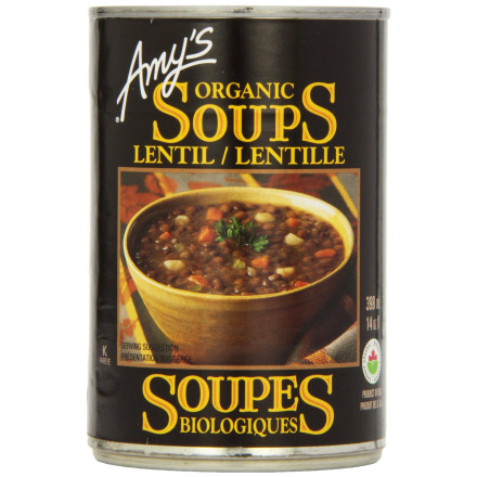 Amy's Kitchen Organic Lentil Soup, 398ml