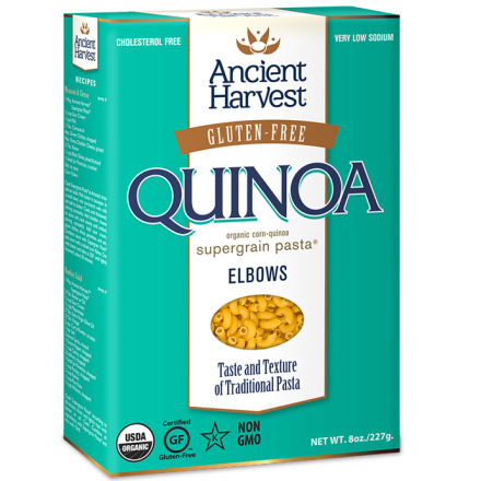 Ancient Harvest Organic Quinoa Pasta Elbows, 227g