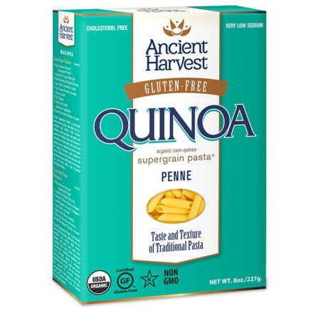 Ancient Harvest Organic Quinoa Penne Pasta, 225g
