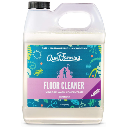 Front of Aunt Fannie's Vinegar Wash Floor Cleaner Lavender, 946 mL