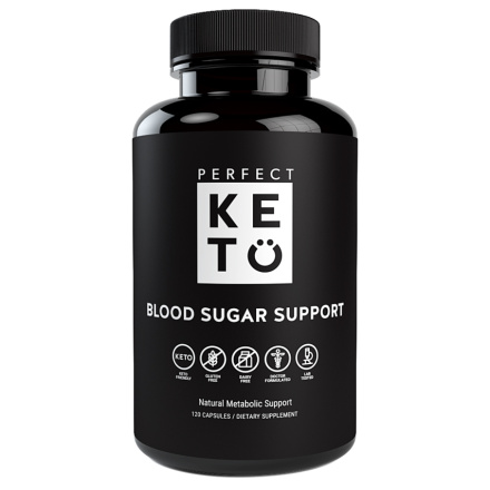 Perfect Keto Blood Sugar Support, 120 Capsules