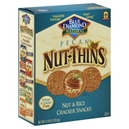 Blue Diamond Pecan Nut Thins Crackers, 120g