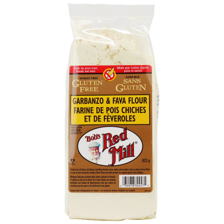 Front of Bob's Red Mill Gluten Free Garbanzo Fava Flour, 623g