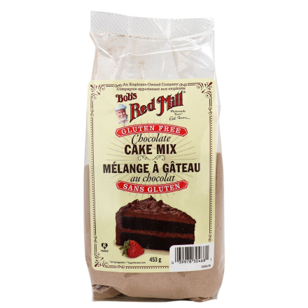Front of Bob's Red Mill Gluten Free Chocolate Cake Mix, 453g