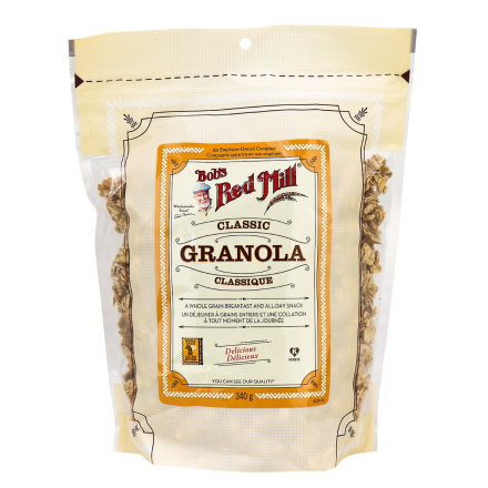 Front of Bob's Red Mill Classic Granola Whole Grain, 340g