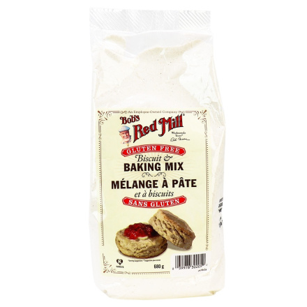 Front of Bob's Red Mill Gluten Free Biscuit & Baking Mix, 680g