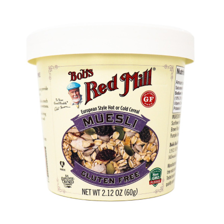 Bob's Red Mill Gluten-Free Muesli Cup, 60g 
