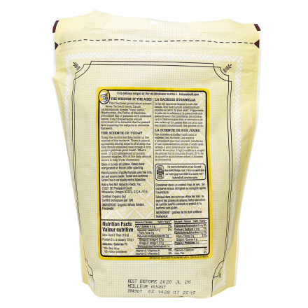 Bob's Red Mill Organic Gluten Free Golden Flaxseed Meal, 453g