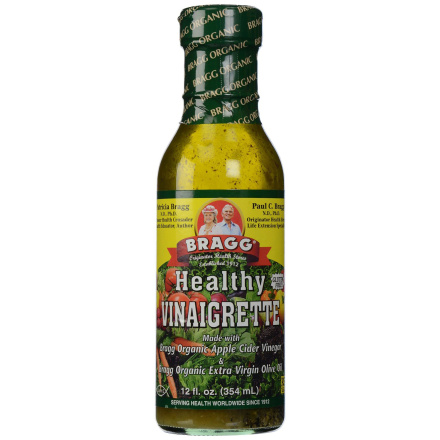 Bragg Organic Vinaigrette Salad Dressing, 340ml