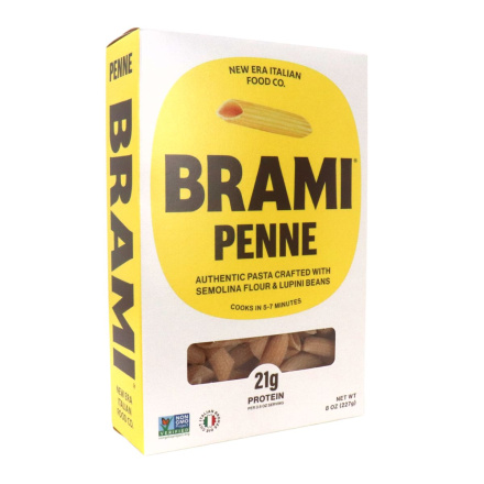 Front of Brami High Protein Lupini Pasta Penne