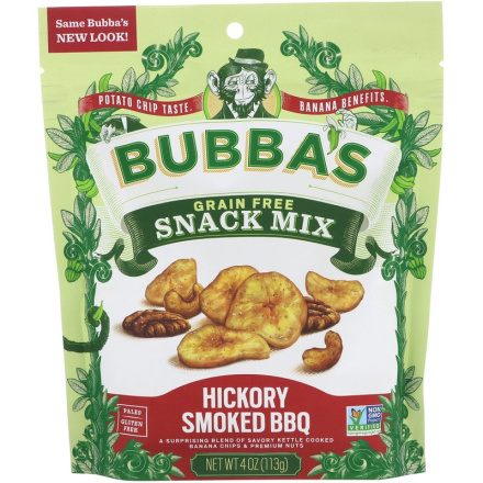 Bubba's Hickory Smoked BBQ Snack Mix Grain-Free, 113g