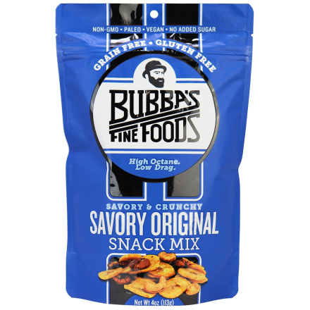 Bubba's Savory Original Snack Mix Grain-Free, 113g