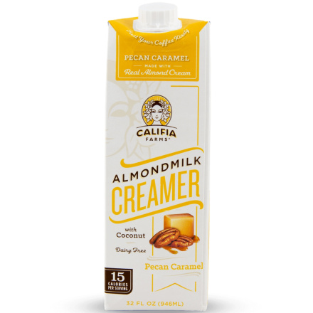 Califia Farms Almond Milk Creamer Pecan Caramel, 946ml
