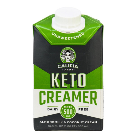 Califia Farms Dairy Free Keto Creamer Unsweetened, 500ml