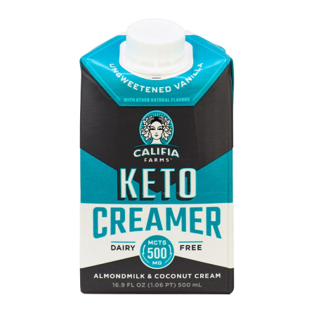 Califia Farms Dairy Free Keto Creamer Unsweetened Vanilla, 500ml