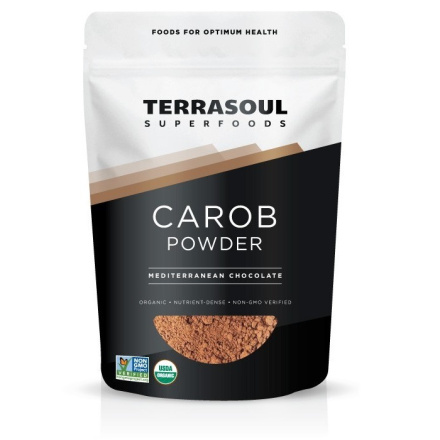 Terrasoul Superfoods Carob Powder, 454g