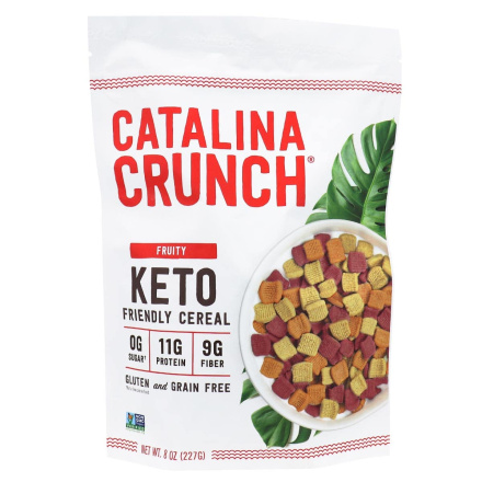 Front of Catalina Crunch Keto-Friendly Cereal Fruity, 227g
