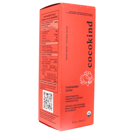 Front of Cocokind Rosewater Toner Spray