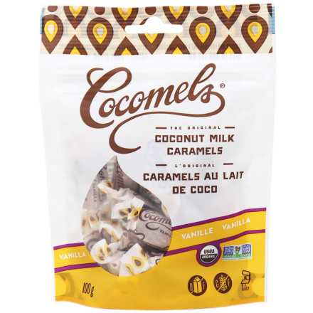 Cocomels Coconut Milk Caramels Madagascar Vanilla, 100g
