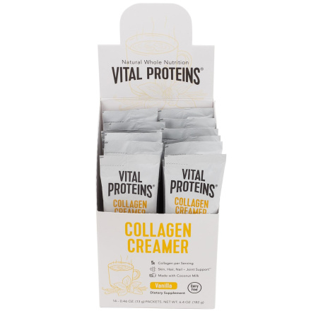 Vital Proteins Collagen Creamer - Vanilla, 14 Packets