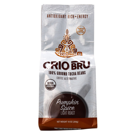 Crio Bru Pumpkin Spice Light Roast 100% Ground Cacao Beans, 284g