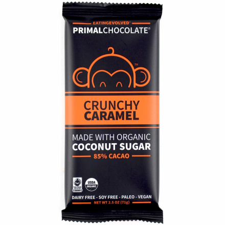 Eating Evolved 85% Crunchy Caramel Primal Chocolate, 71g