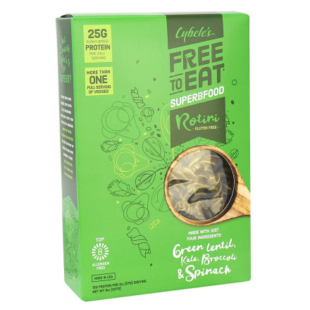 Cybele’s Free to Eat Superbfood Grain-Free Rotini Green Veggies, 227g