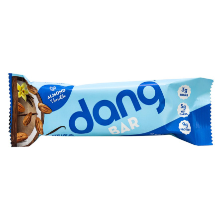 Dang Plant-Based Keto Bar Almond Vanilla, 1 bar