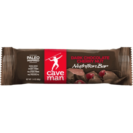 Caveman Dark Chocolate Cherry Nut Nutrition Bars, 1 Bar
