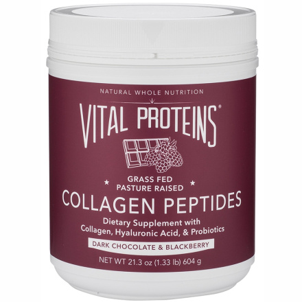 Vital Proteins Dark Chocolate & Blackberry Collagen Peptides, 604g