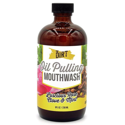 The Dirt Luscious Rose, Clove & Mint Mouthwash, 236ml