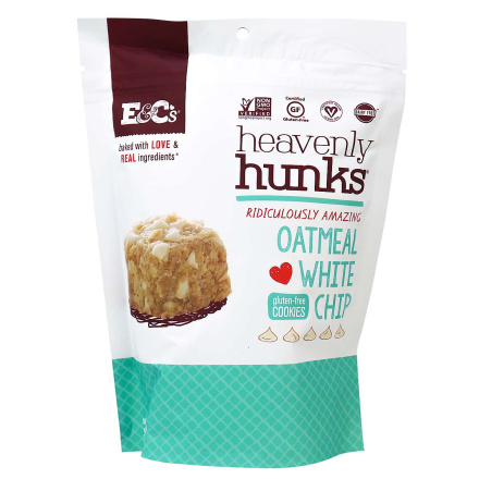 Heavenly Hunks Gluten-Free Bites Oatmeal White Chip, 170g