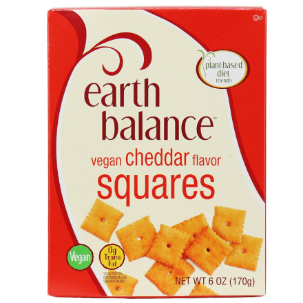 Earth Balance Vegan Cheddar Squares, 170g
