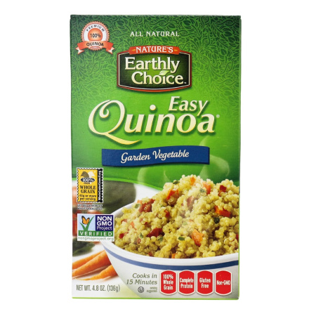 Nature's Earthly Choice Garden Vegetable Easy Quinoa, 136g