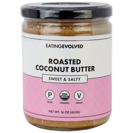Eating Evolved Sweet & Salty Roasted Coconut Butter, 453g