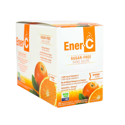 Front of Ener-C Sugar-Free Multivitamin Drink Mix, 30 packets