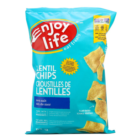Enjoy Life Lentil Chips Sea Salt, 113g