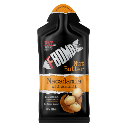 FBomb Macadamia Nut Butter With Sea Salt, 29ml