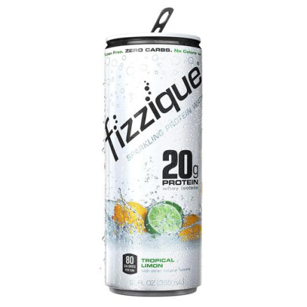 Fizzique Tropical Limon Sparkling Protein Water, 355ml