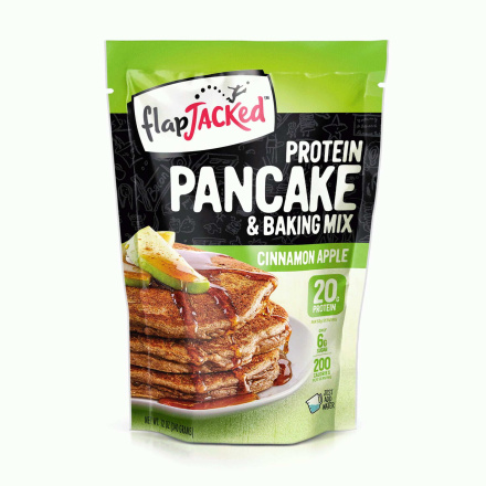 FlapJacked Cinnamon Apple Protein Pancake & Baking Mix, 340g