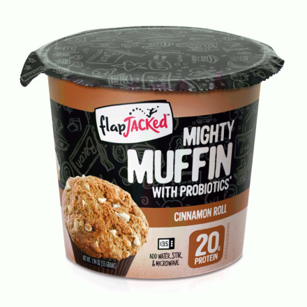 FlapJacked Cinnamon Roll Mighty Muffin, 55g