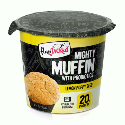 FlapJacked Lemon Poppy Seed Mighty Muffin, 55g